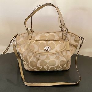 Coach Purse Beige